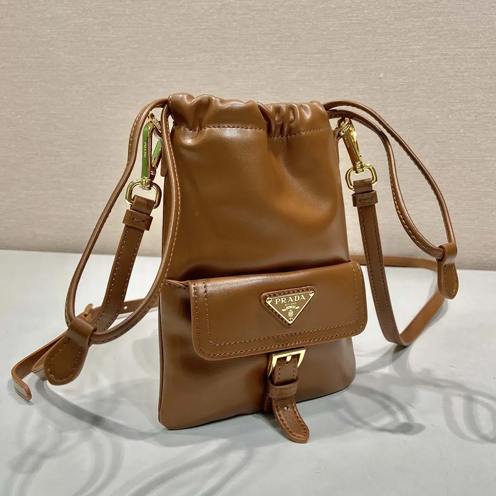 Prada Women Nappa Leather Pouch - image 12