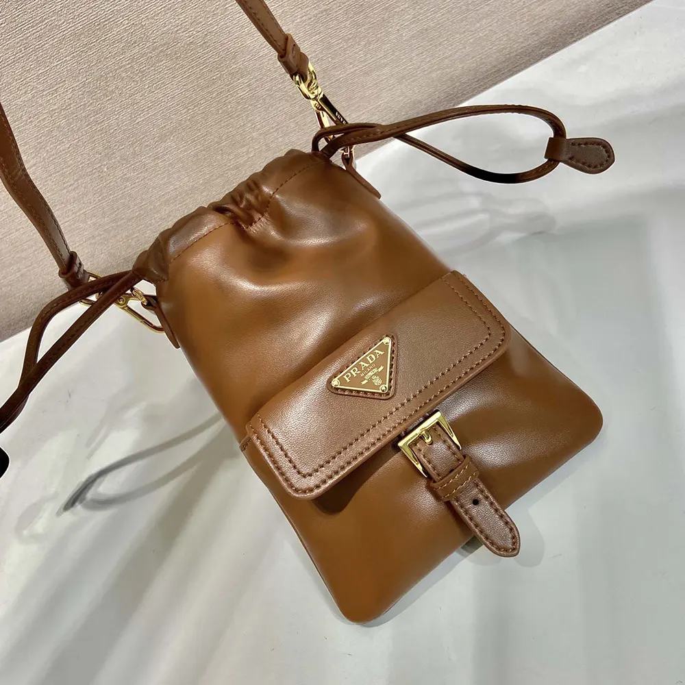 Prada Women Nappa Leather Pouch - image 14