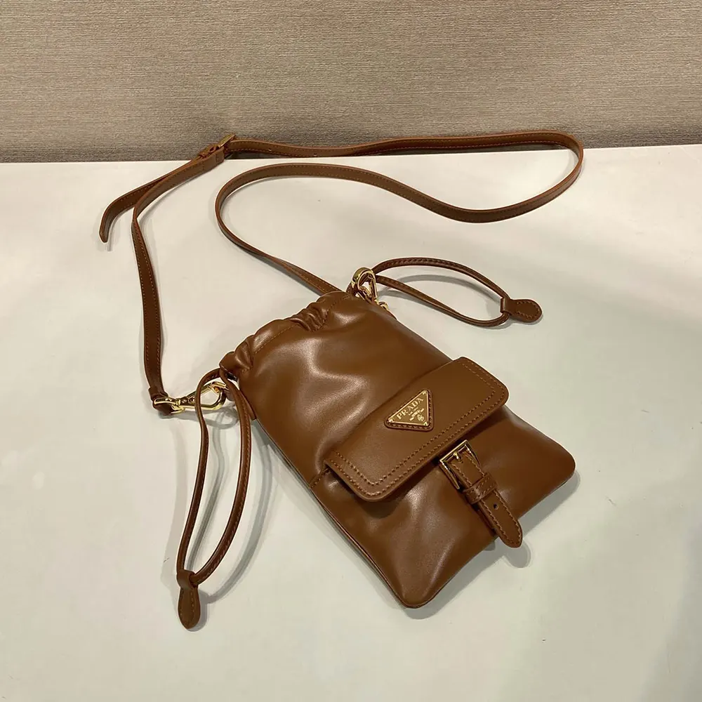 Prada Women Nappa Leather Pouch - image 13