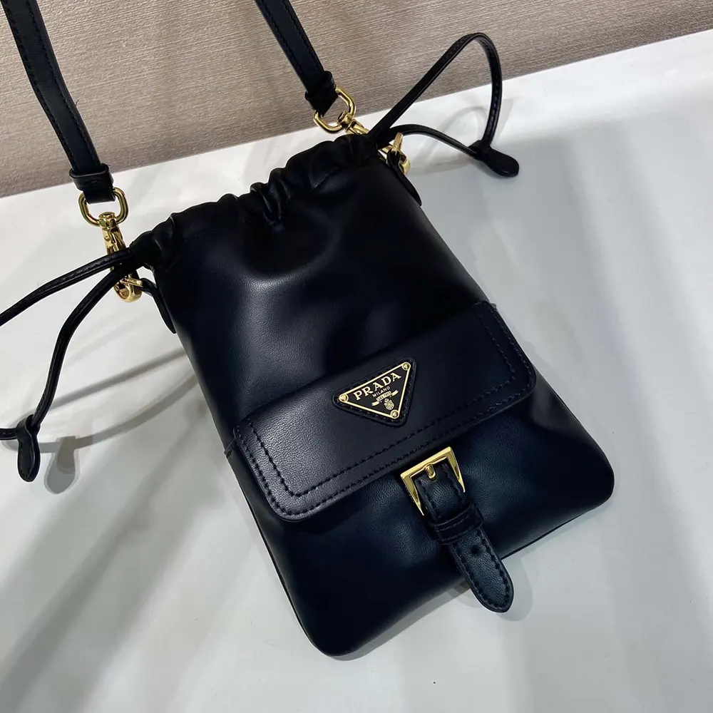 Prada Women Nappa Leather Pouch - image 7