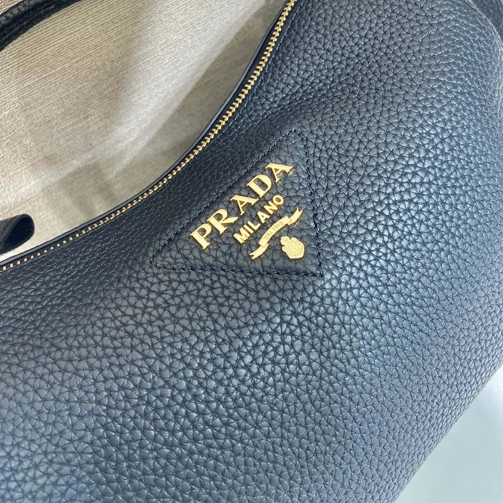 Prada Women Small Leather Bag-Black - image 9