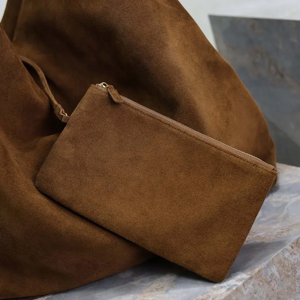 Saint Laurent YSL Women Amalia In Suede-Brown - image 7