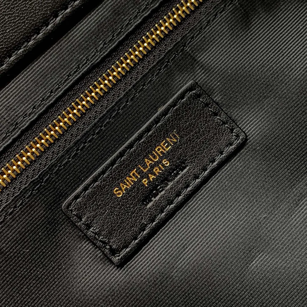 Saint Laurent YSL Women Icare Medium In Quilted Nappa Black - image 8