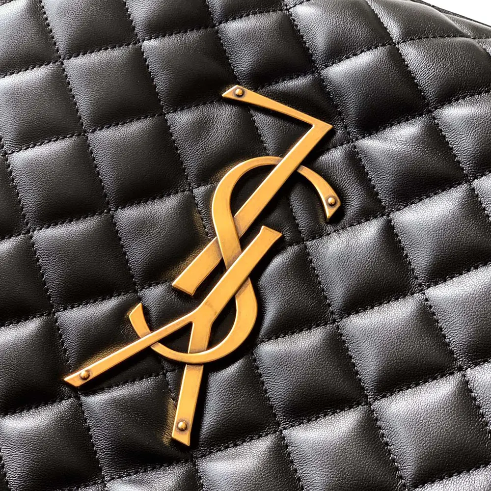 Saint Laurent YSL Women Icare Medium In Quilted Nappa Black - image 7
