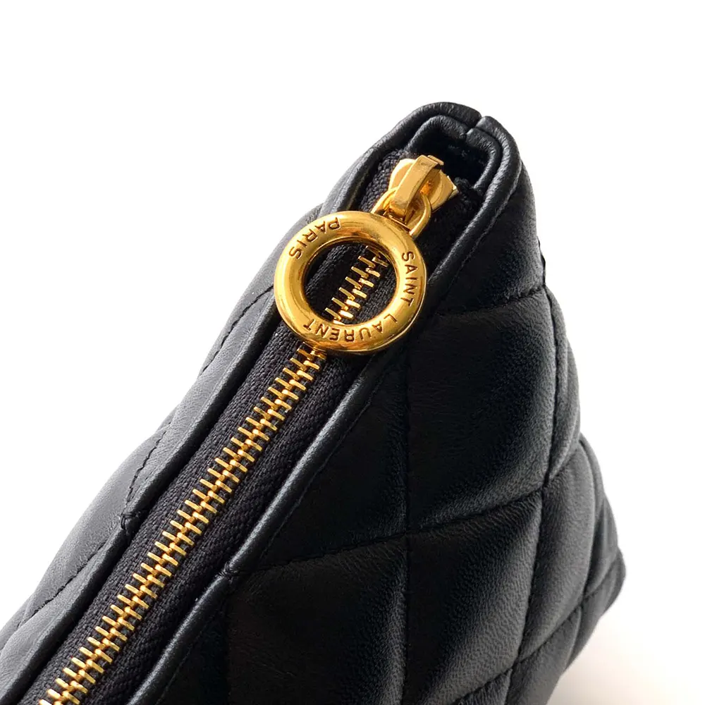 Saint Laurent YSL Women Icare Medium In Quilted Nappa Black - image 9