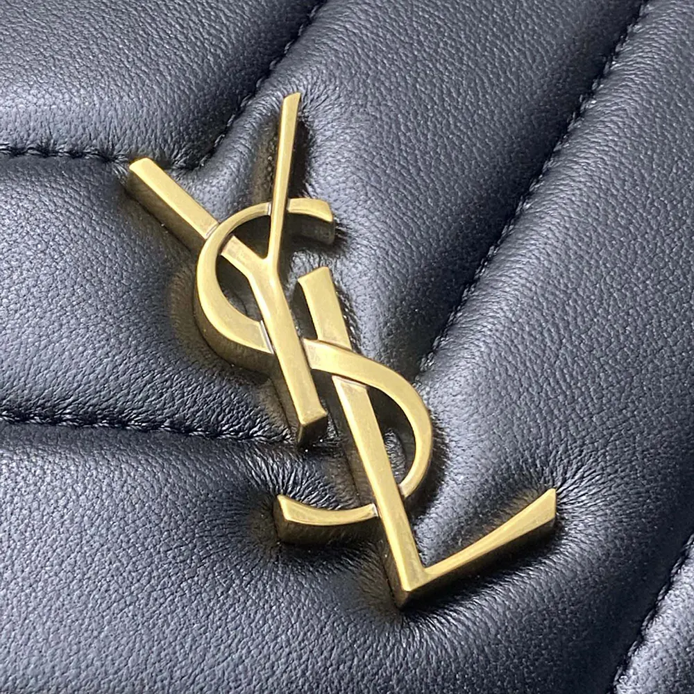 Saint Laurent YSL Women Loulou Camera Bag In Matelassé Lambskin-Black - image 8