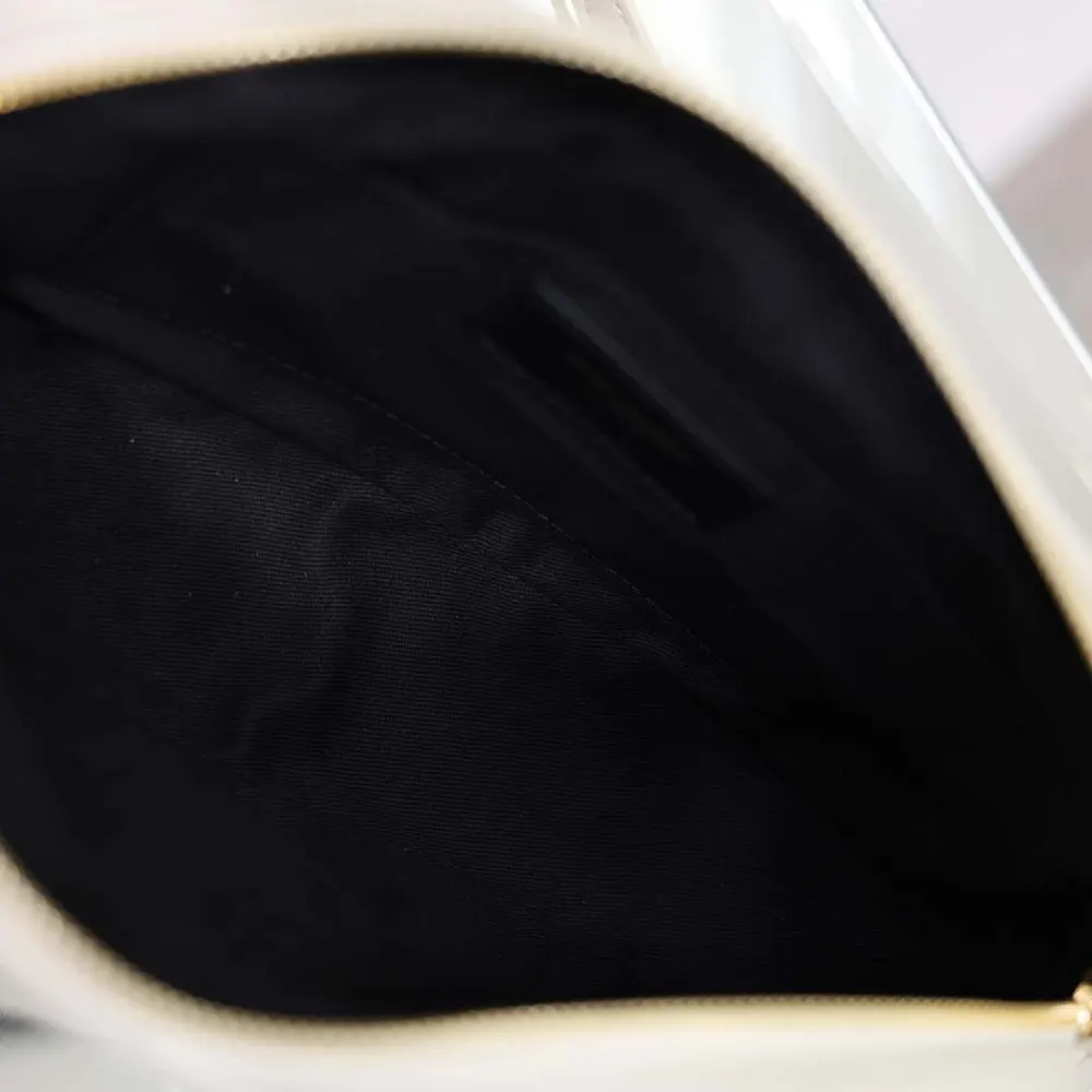 Saint Laurent YSL Women Loulou Camera Bag In Matelassé Lambskin-White - image 10