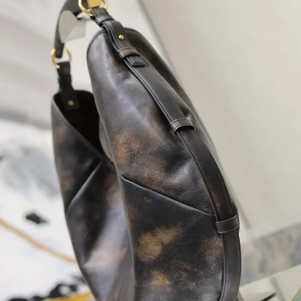 Saint Laurent YSL Women Mombasa Medium In Vintage Leather - image 7