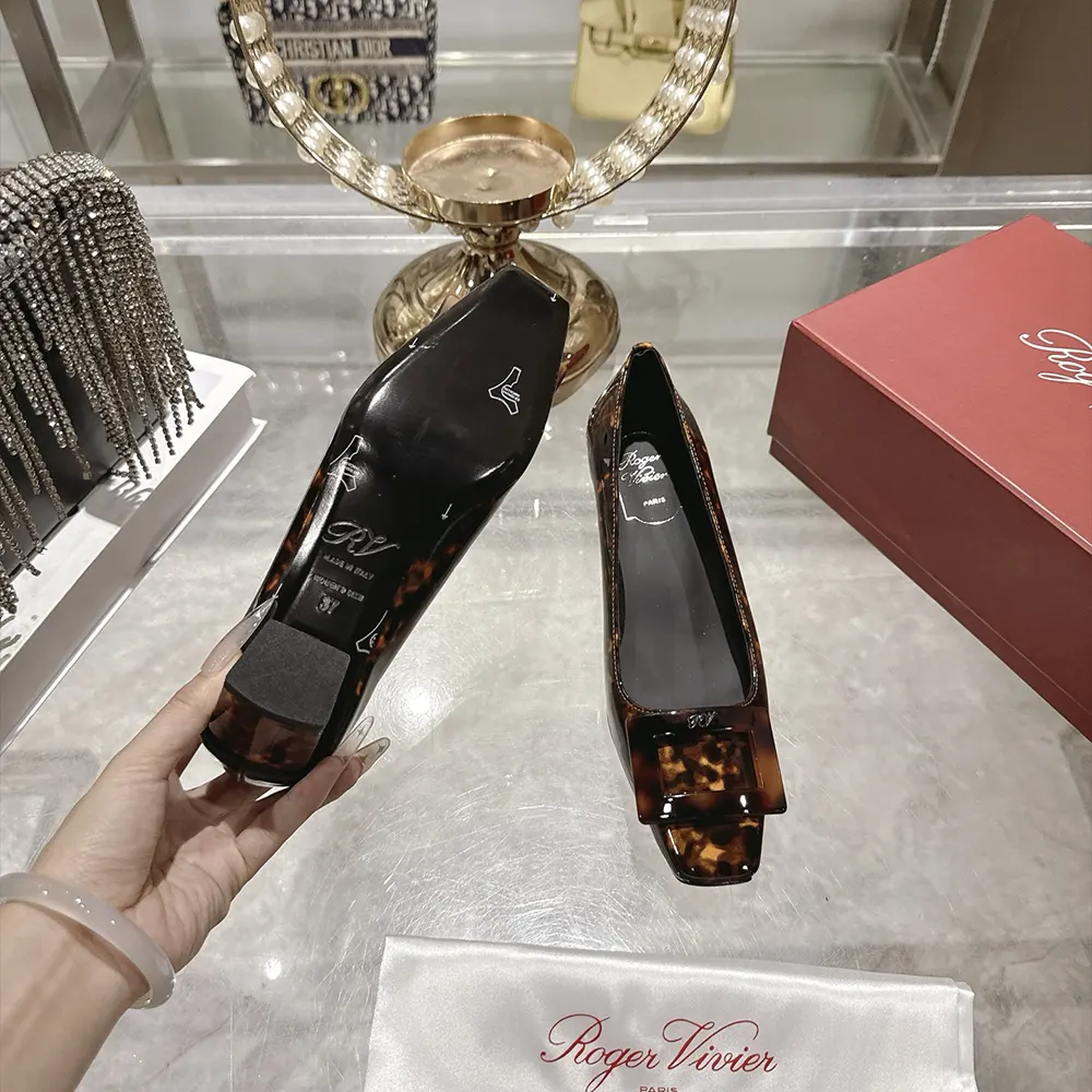 Roger Vivier Women Belle Vivier Pumps In Patent Leather - image 10