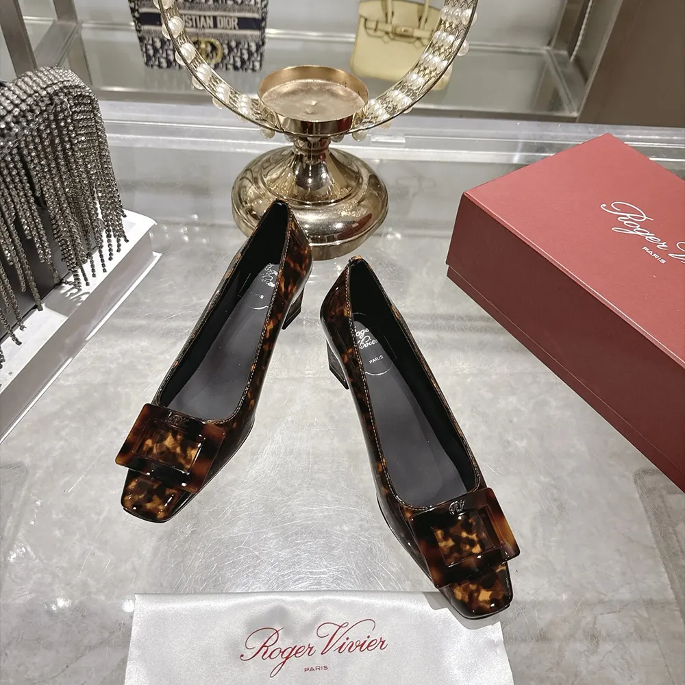Roger Vivier Women Belle Vivier Pumps In Patent Leather - image 4