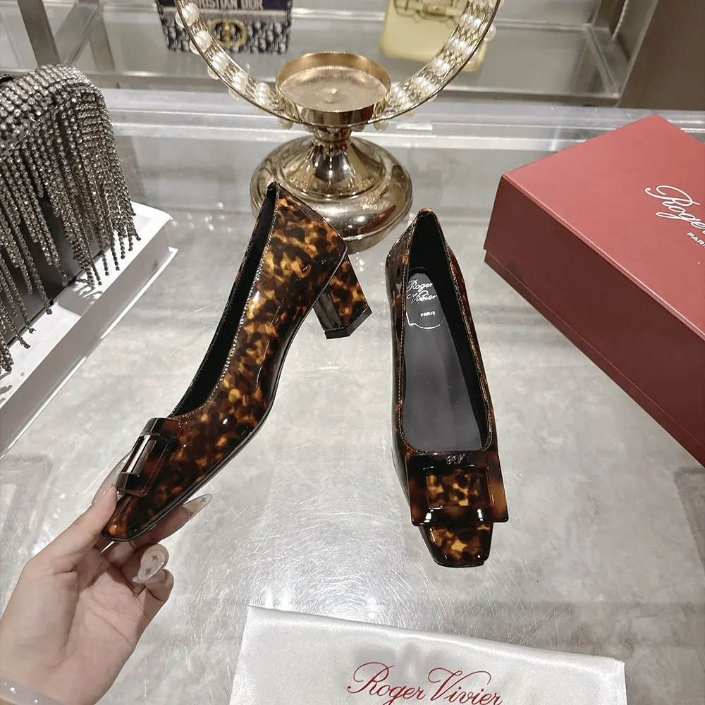 Roger Vivier Women Belle Vivier Pumps In Patent Leather - image 5
