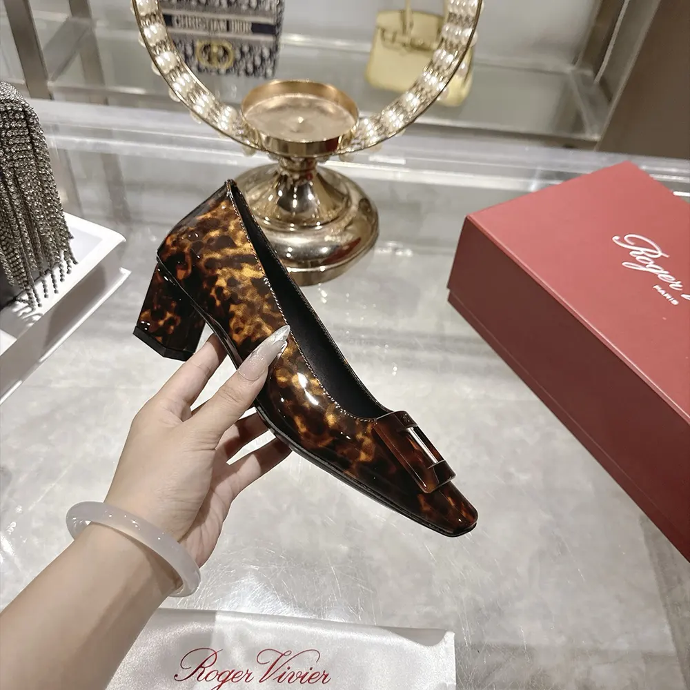 Roger Vivier Women Belle Vivier Pumps In Patent Leather - image 9