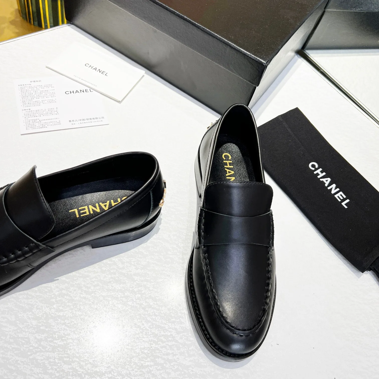 Alternative view of Chanel Loafers Black /