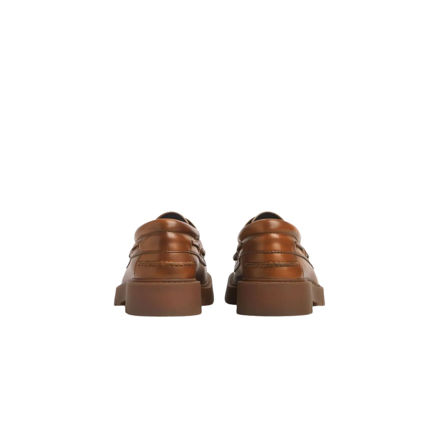 Bottega Veneta Haddock Boat Shoe Light Wood - Image 3