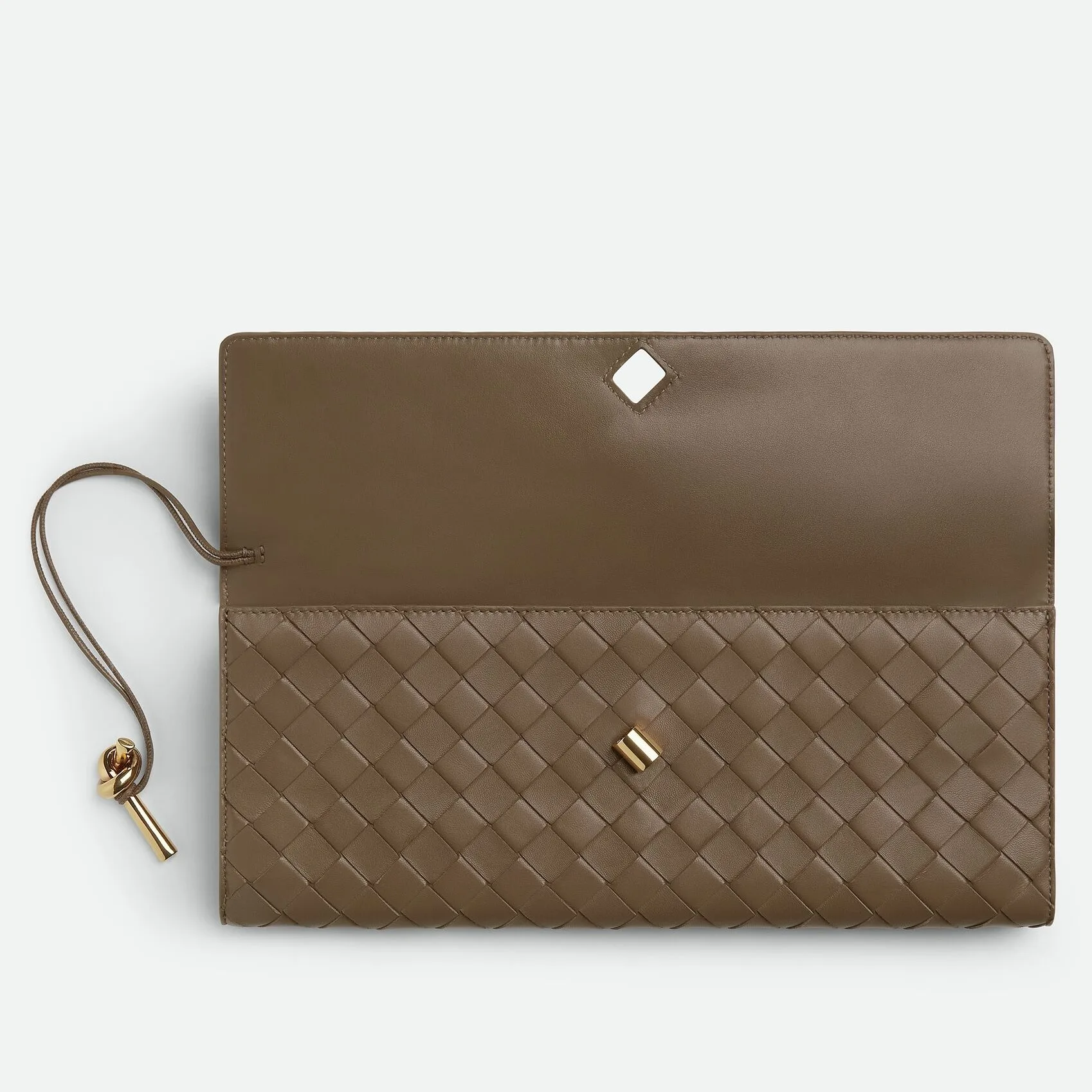 Bottega Veneta Andiamo Clutch Pinecone / - Image 3