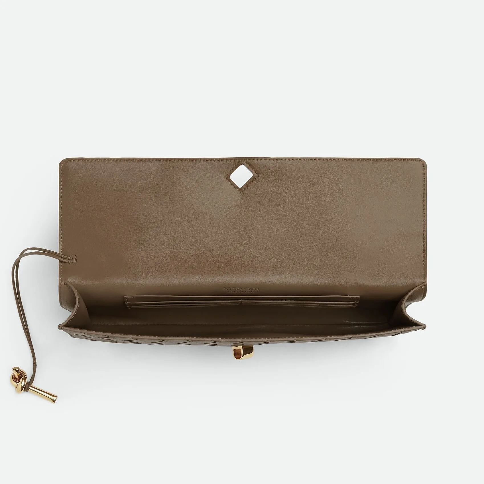 Bottega Veneta Andiamo Clutch Pinecone / - Image 5