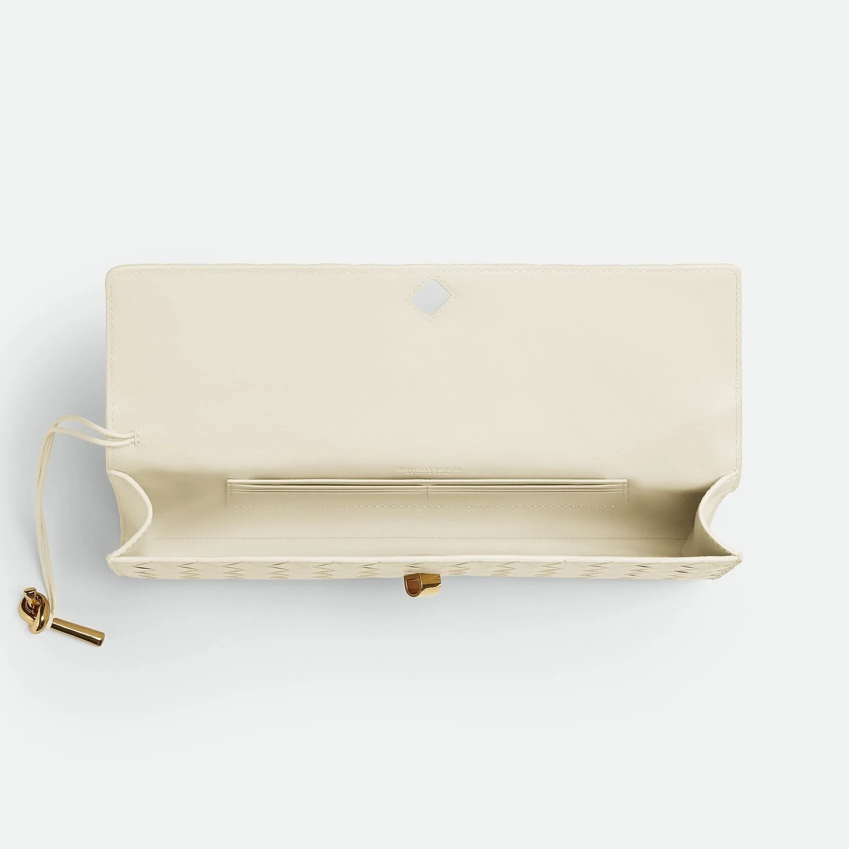 Bottega Veneta Andiamo Clutch Sea Salt / - Image 6
