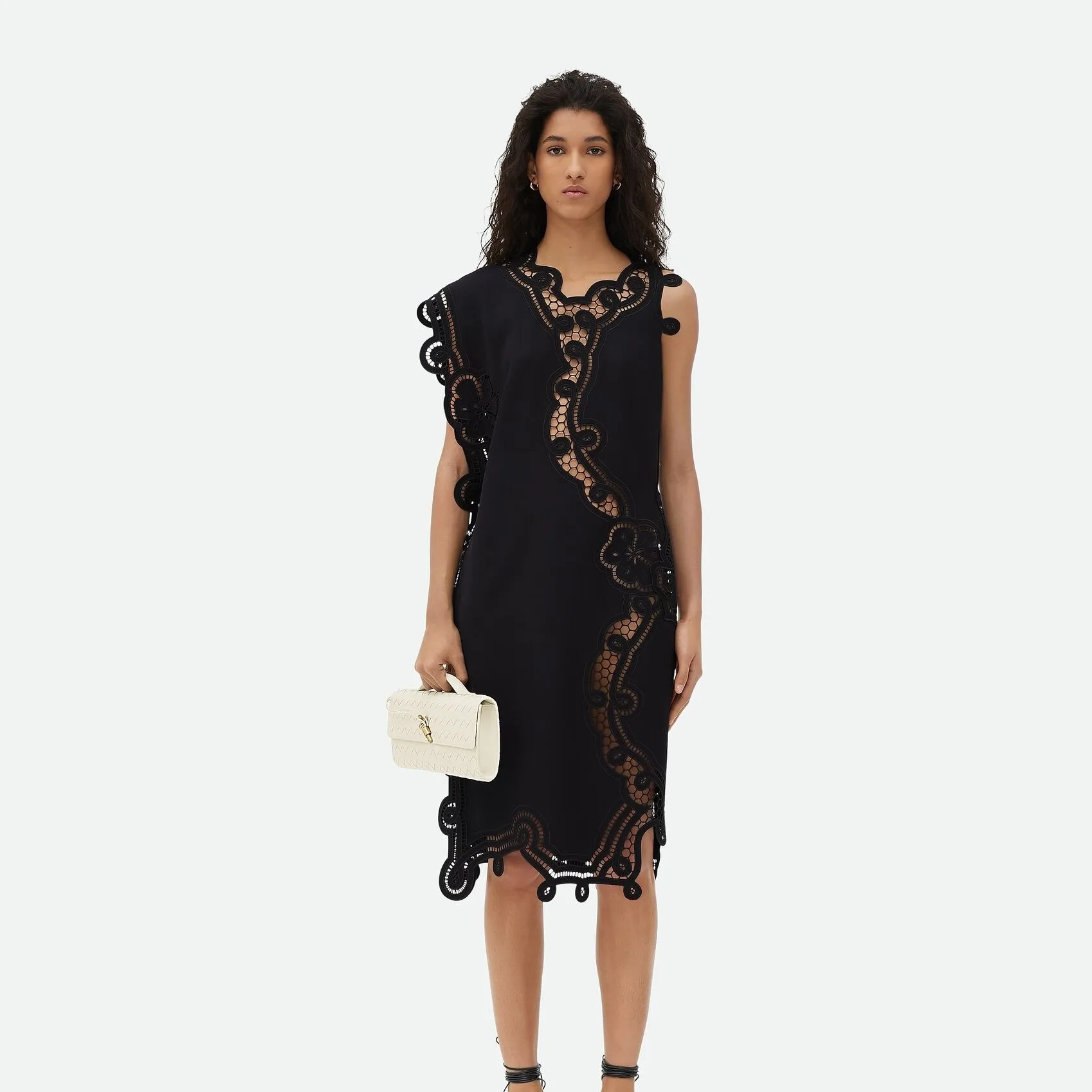 Bottega Veneta Andiamo Clutch Sea Salt / - Image 3