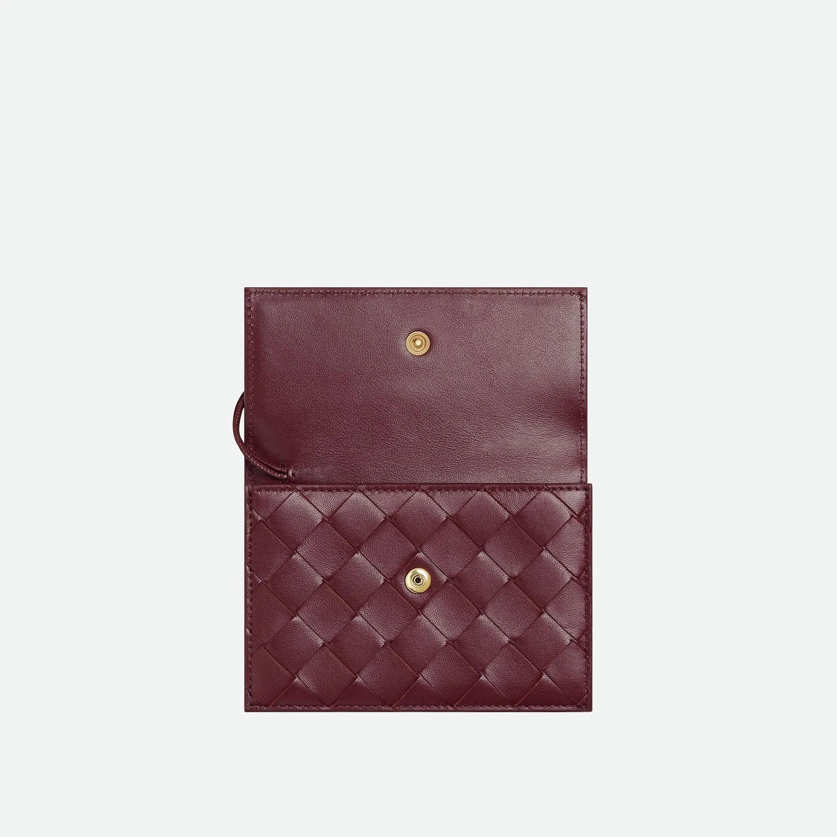 Alternative view of Bottega Veneta Andiamo Zipped Card Case Barolo /
