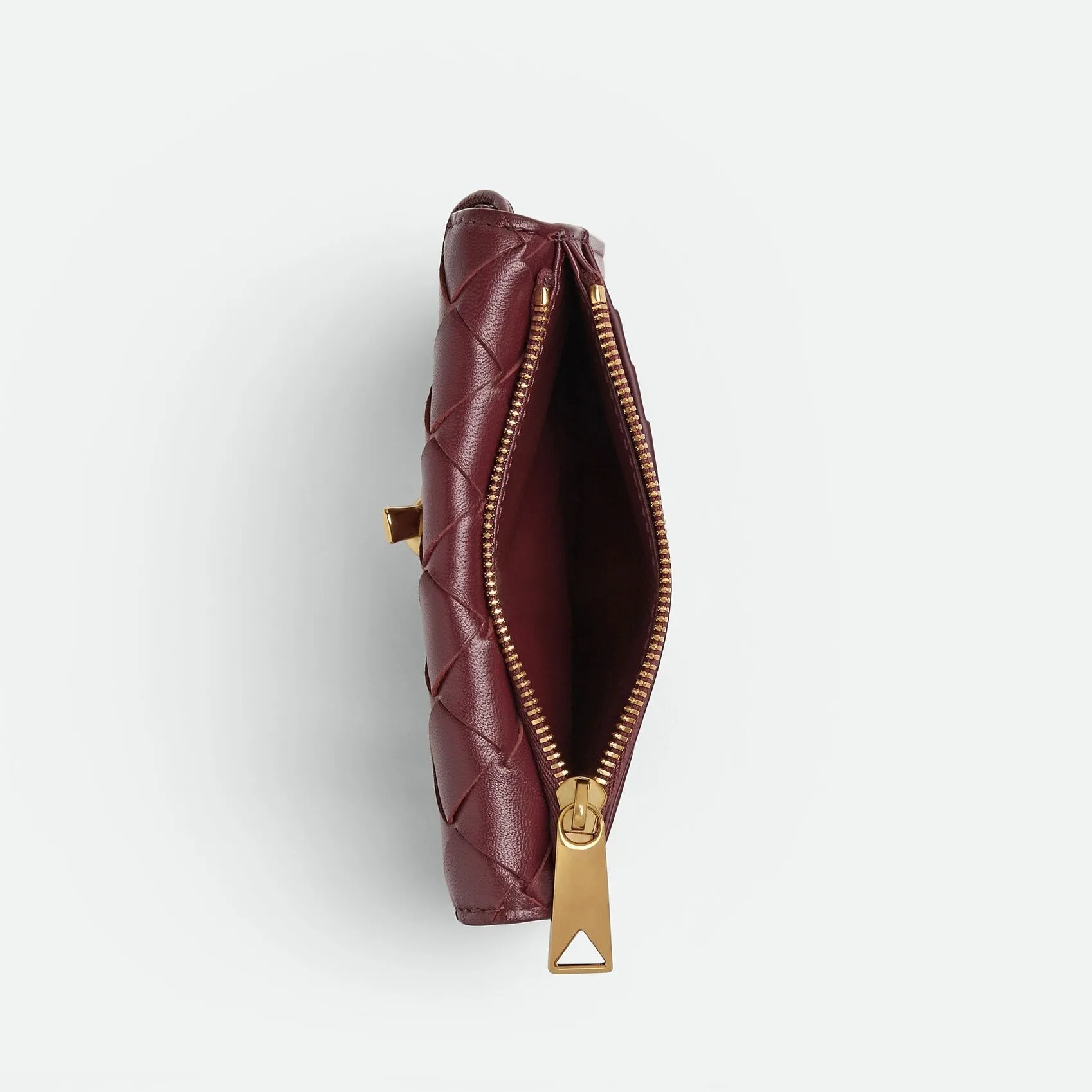 Bottega Veneta Andiamo Zipped Card Case Barolo / - Image 4
