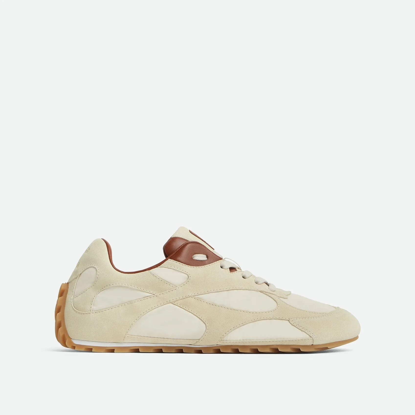 Bottega Veneta Orbit Flash Sneaker Sea Salt/Caramel - Image 3