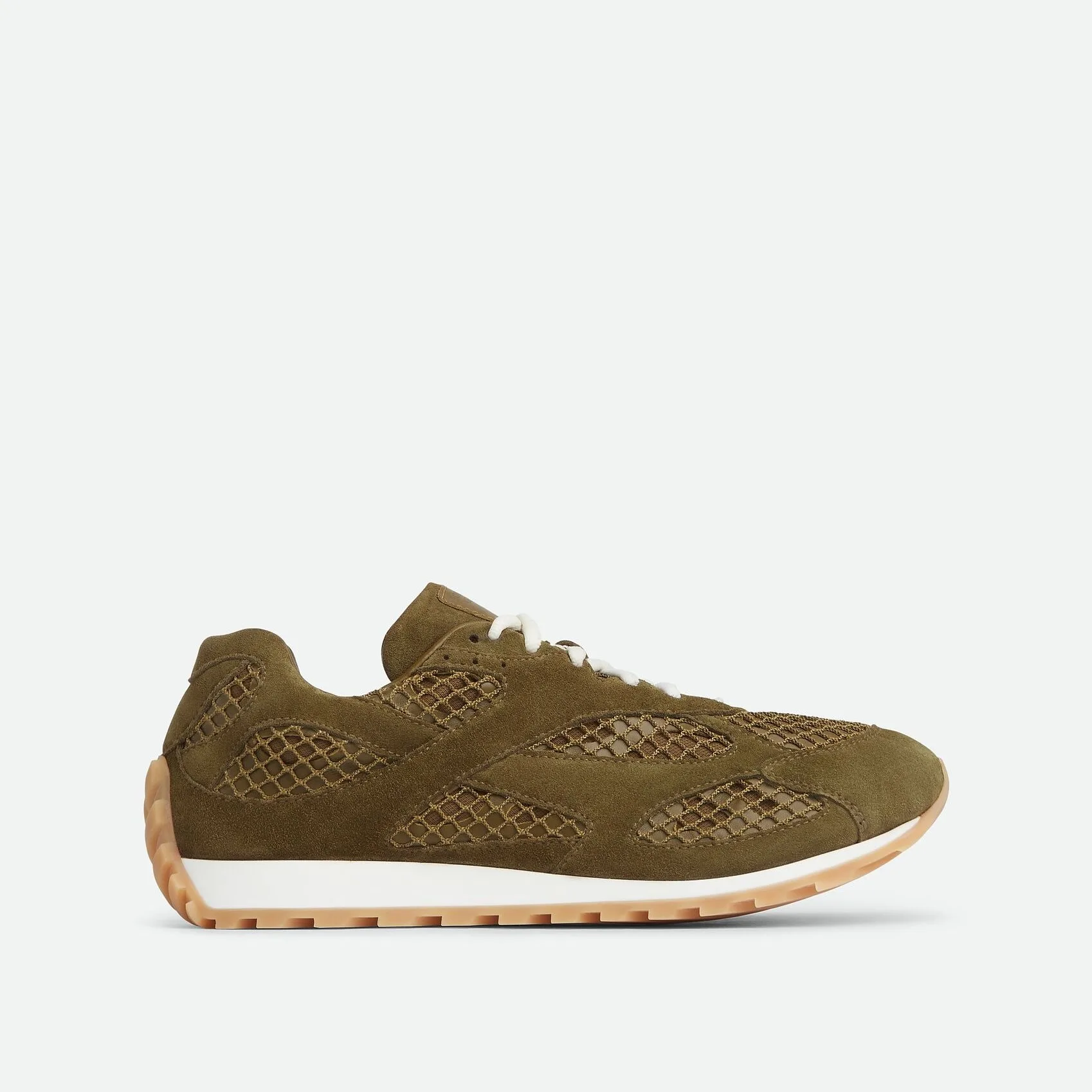 Bottega Veneta Orbit Sneaker Olive Oil - Image 3