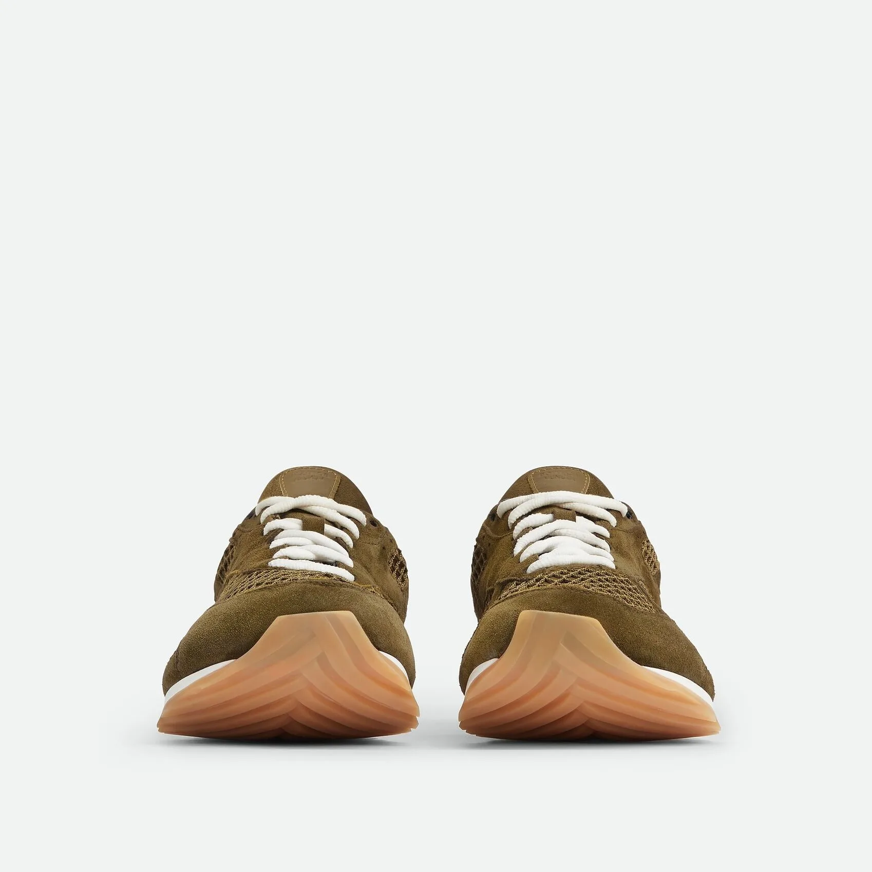 Bottega Veneta Orbit Sneaker Olive Oil - Image 4
