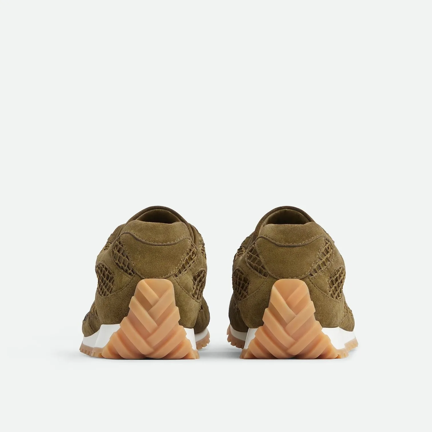 Bottega Veneta Orbit Sneaker Olive Oil - Image 5