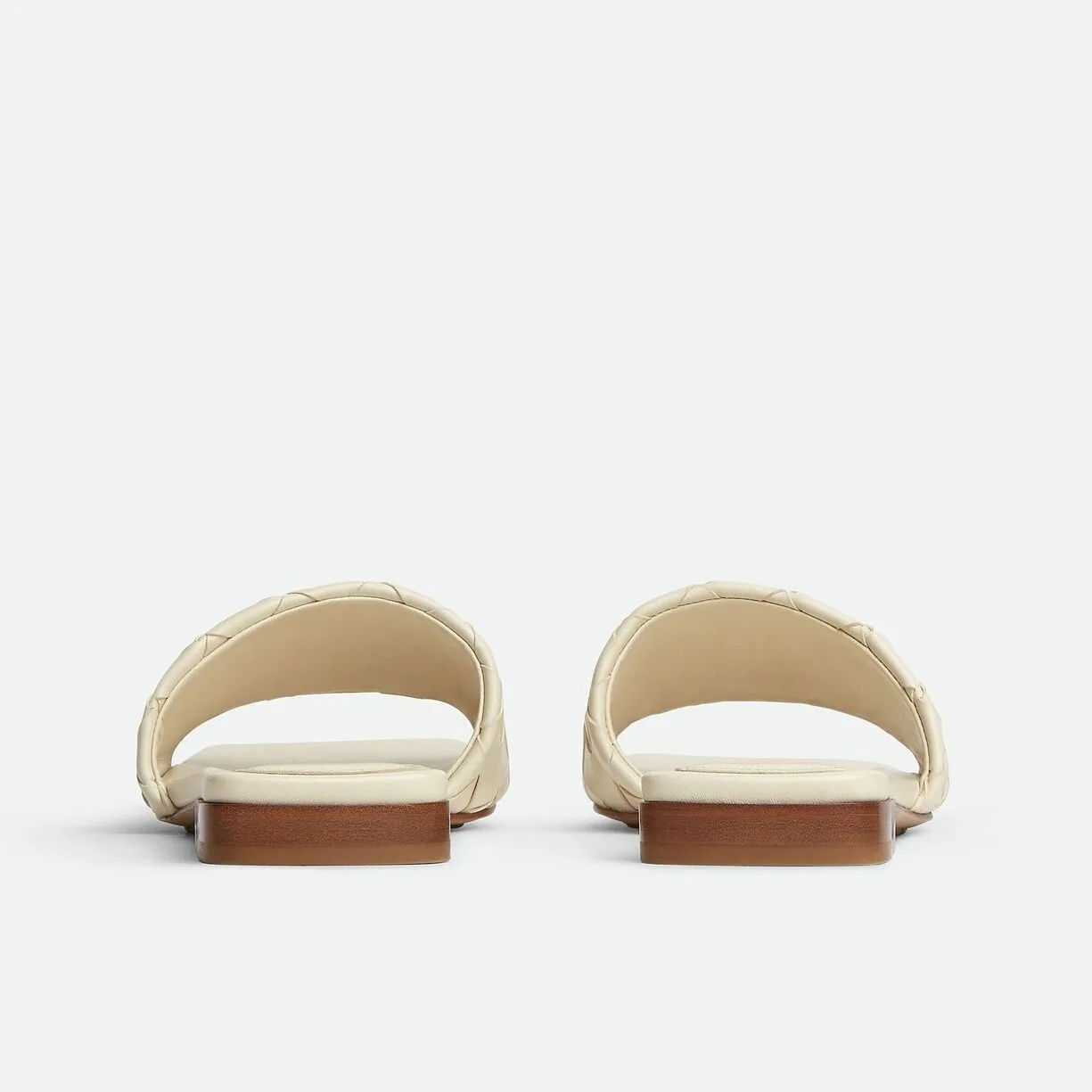 Bottega Veneta Parco Flat Mule Sea Salt - Image 5