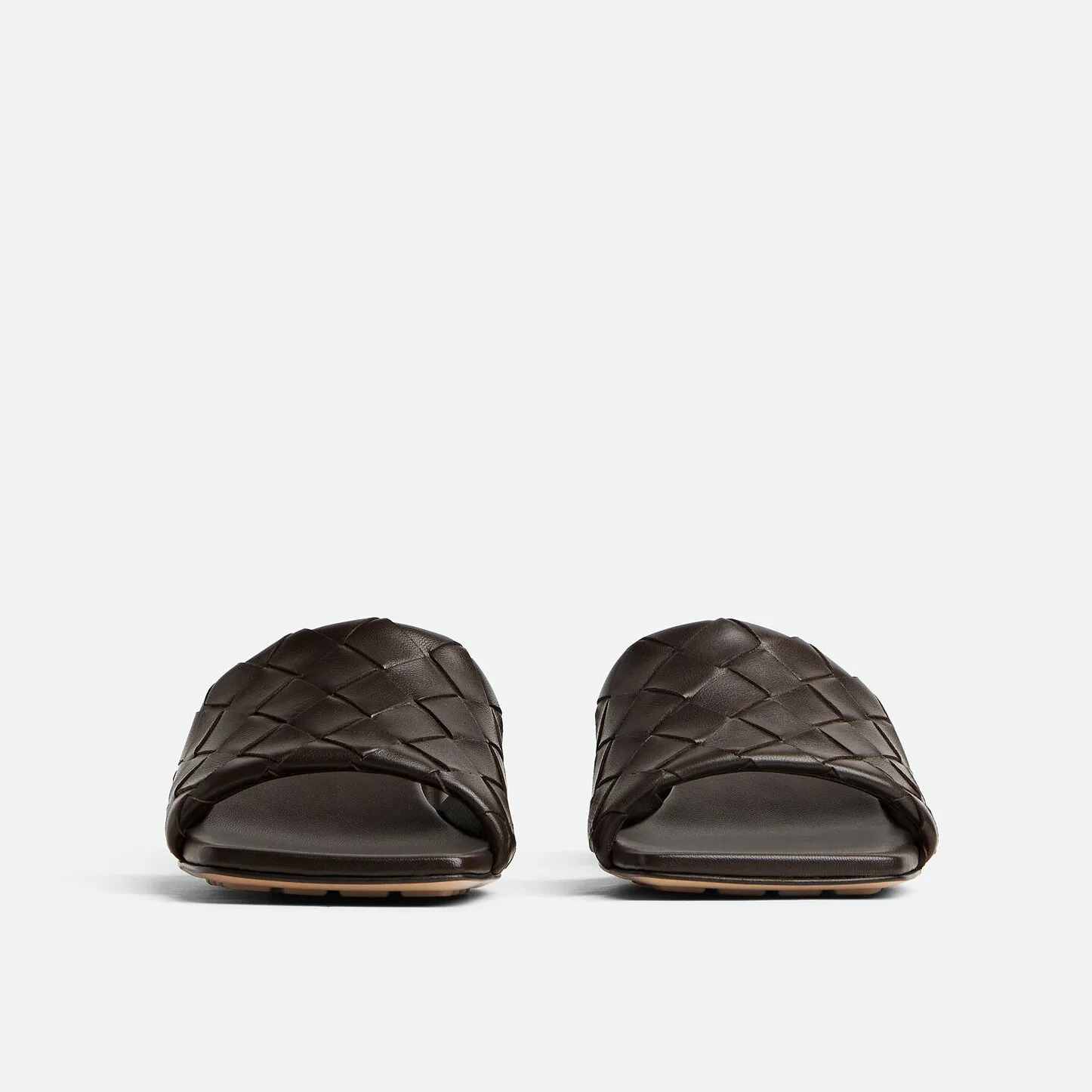 Bottega Veneta Parco Mule Mid Heel Fondant - Image 3