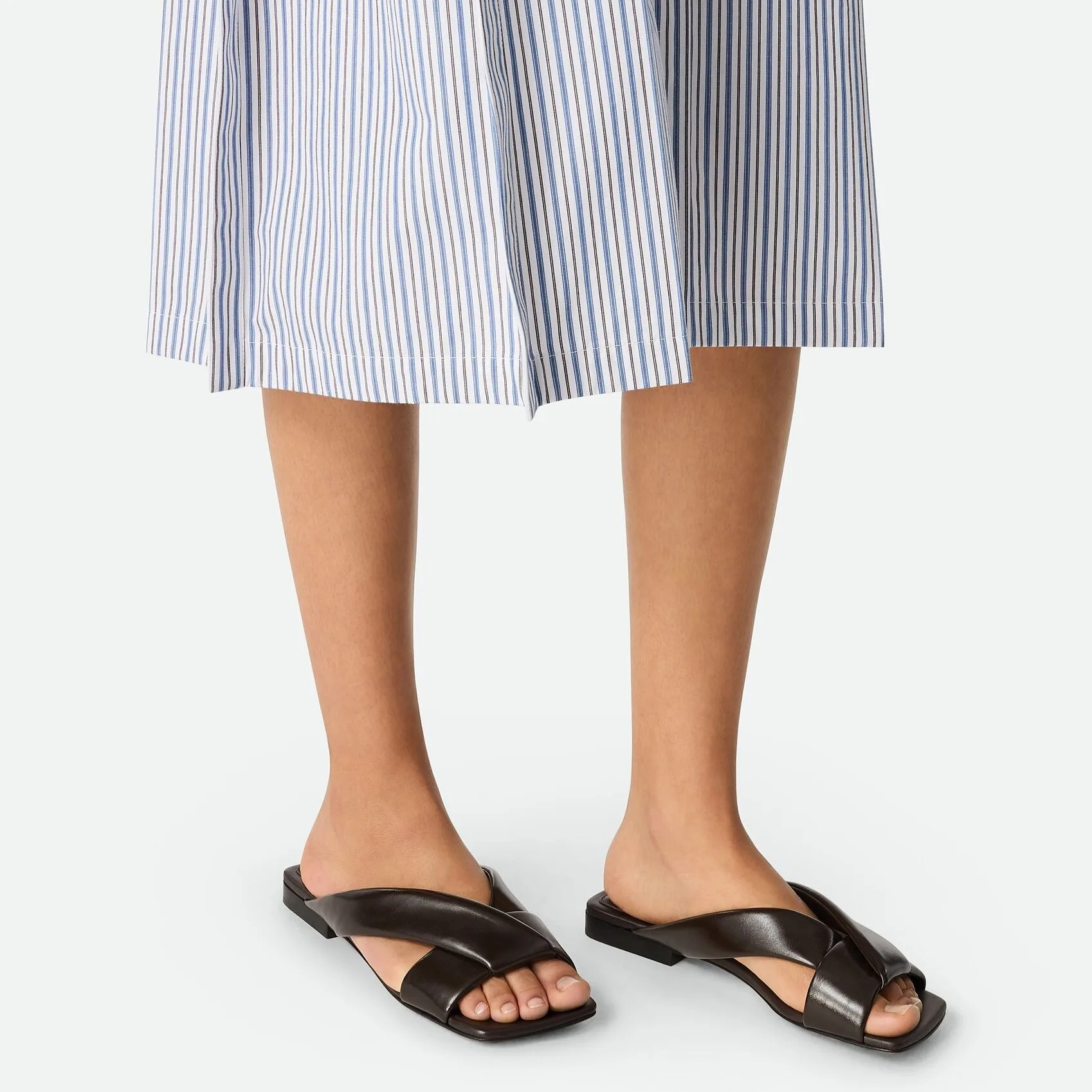 Alternative view of Bottega Veneta Riva Flat Mule Fondant