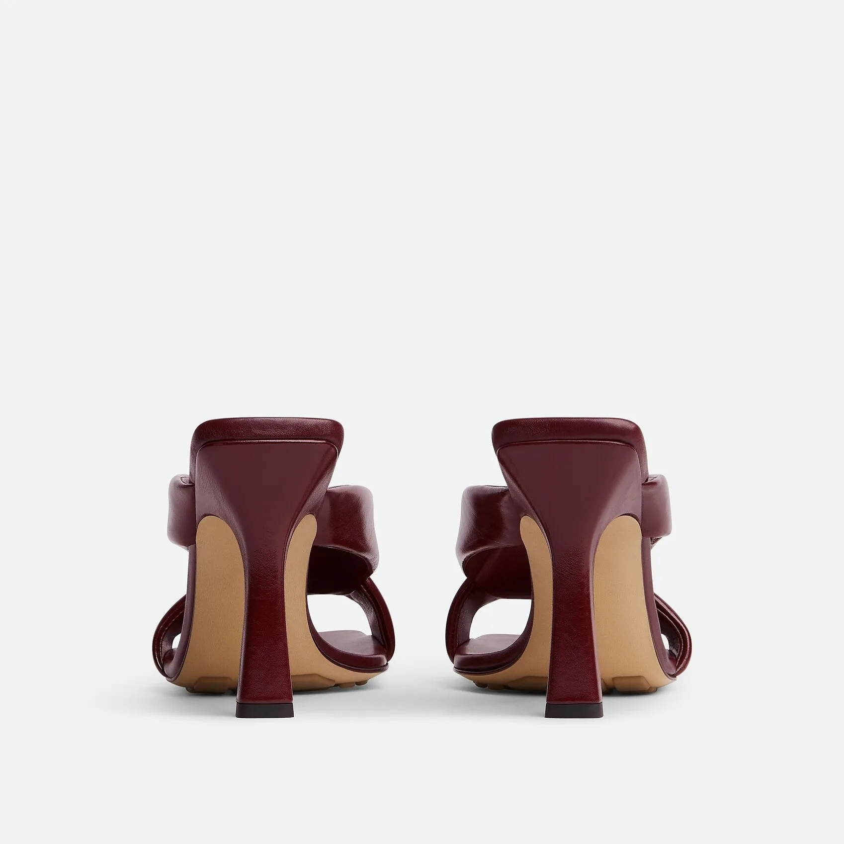 Bottega Veneta Riva Mule High Heel Seashell - Image 5