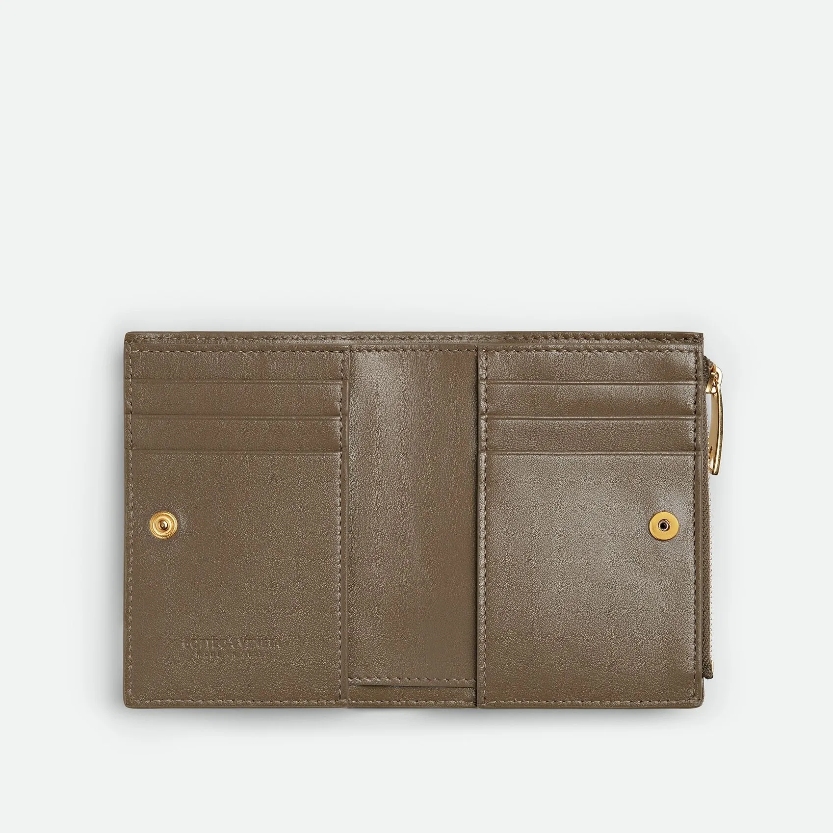 Alternative view of Bottega Veneta Small Bi-Fold Wallet Pinecone /
