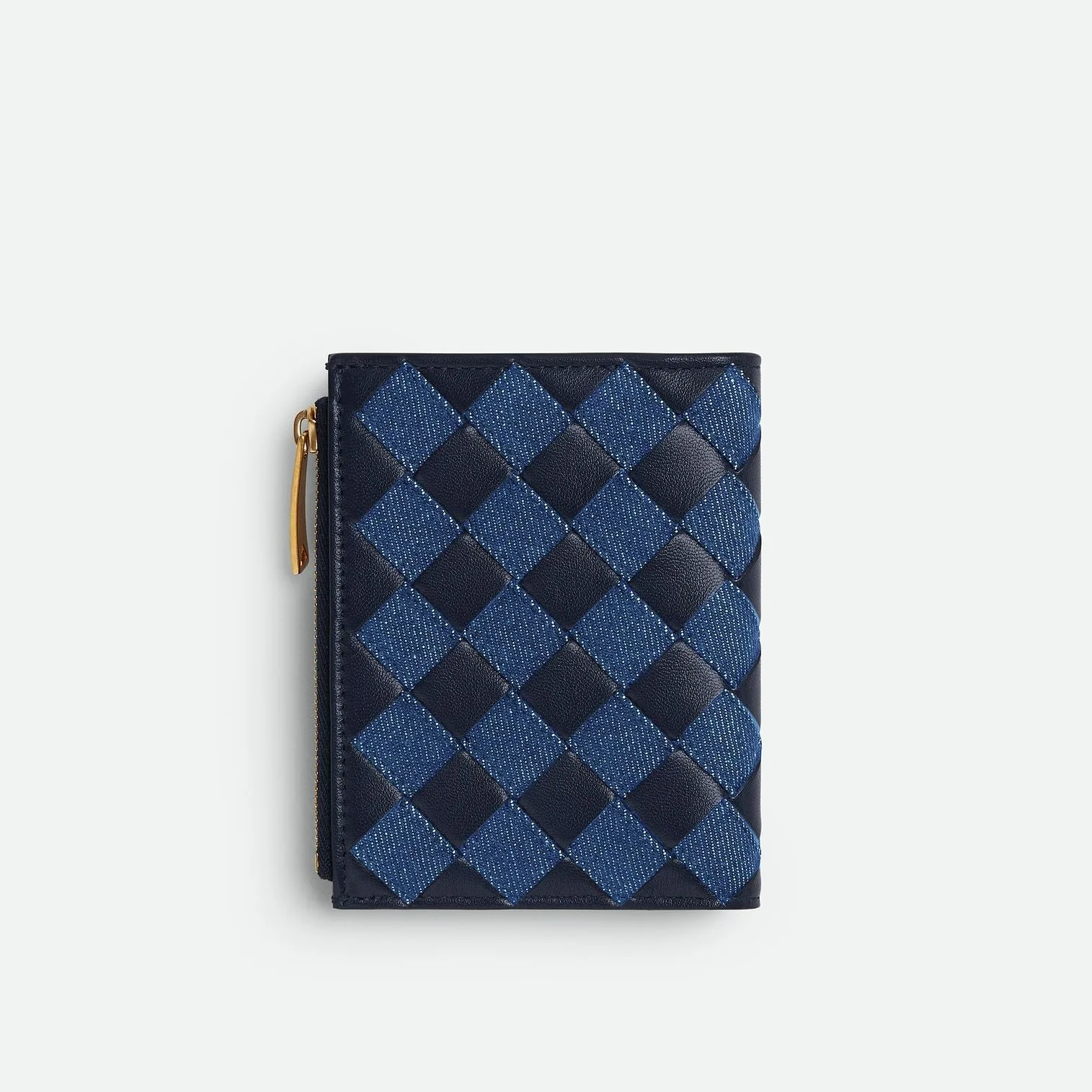 Bottega Veneta Small Bi-Fold Wallet Abyss/Indigo / - Image 3