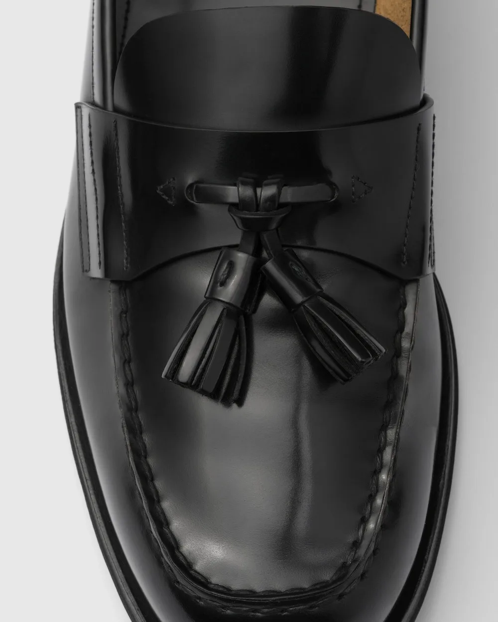 Prada Brushed Leather Loafers Black 2DB214_055_F0002_F_C000 - Image 6