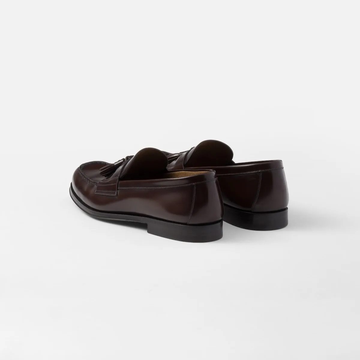 Prada Brushed Leather Loafers Sienna 2DB214_055_F0038_F_C000 - Image 4