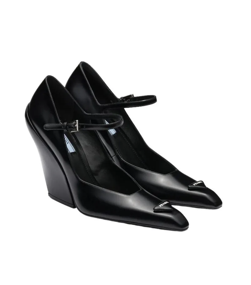Prada Brushed Pumps