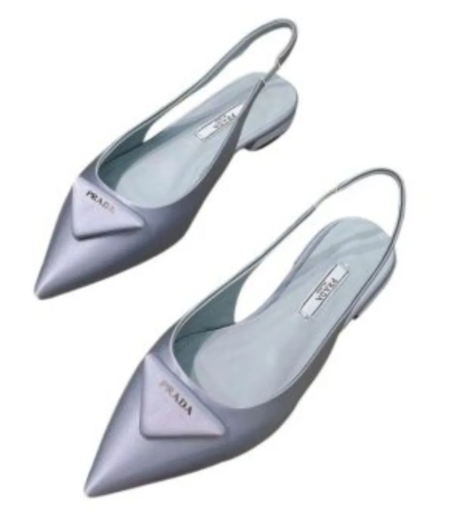 Prada Brushed Slingback
