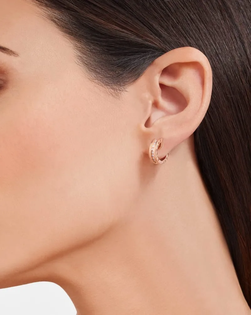 Bvlgari B.zero1 Earrings Rose Gold - Image 4