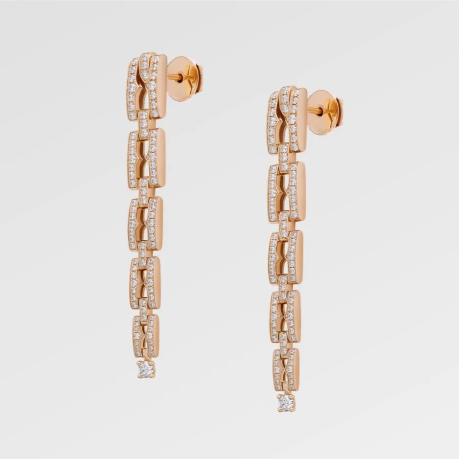 Bvlgari B.zero1 Earrings Rose Gold - Image 3