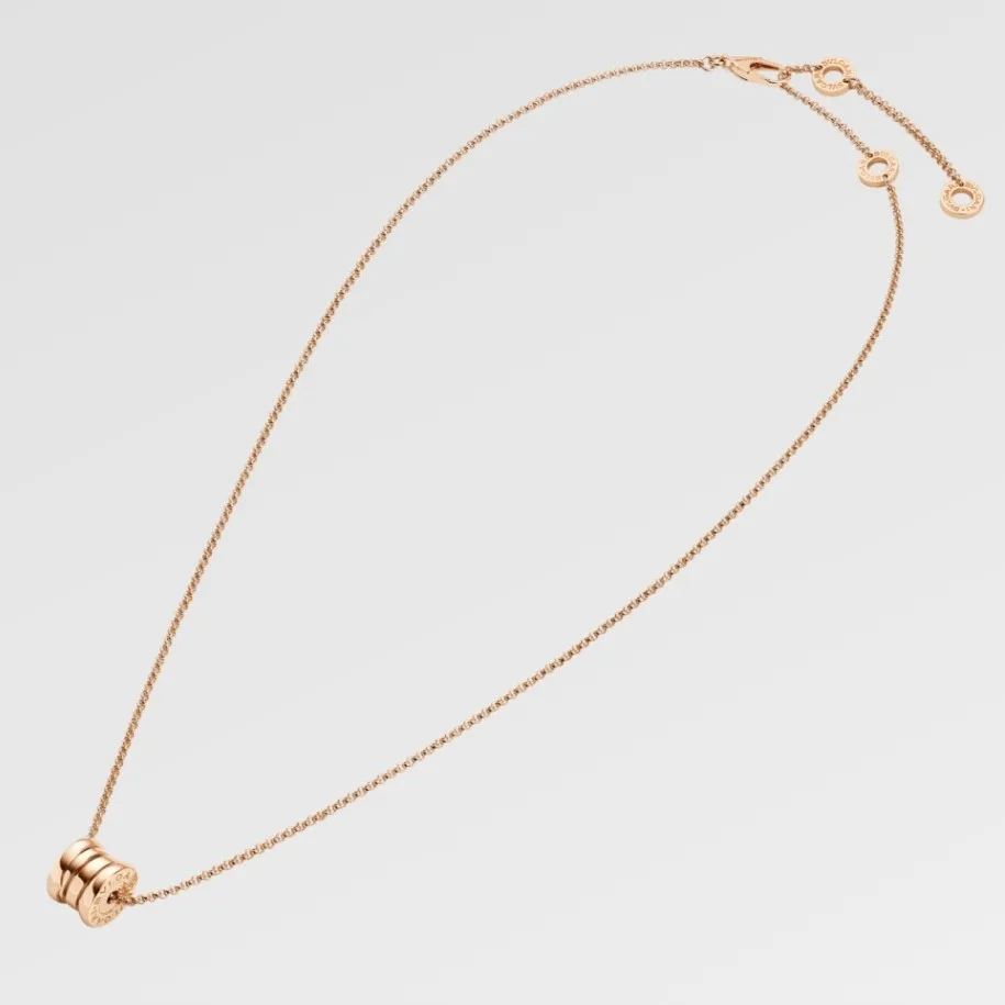 Bvlgari B.zero1 Necklace Rose Gold - Image 3