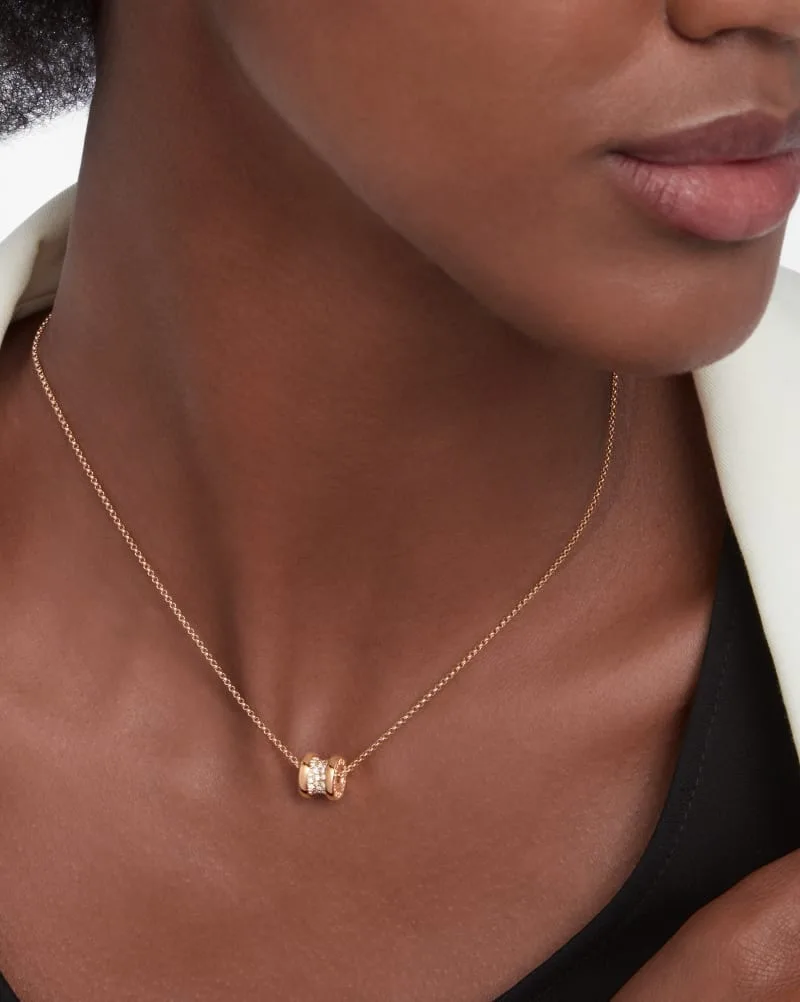 Bvlgari B.zero1 Necklace Rose Gold - Image 3