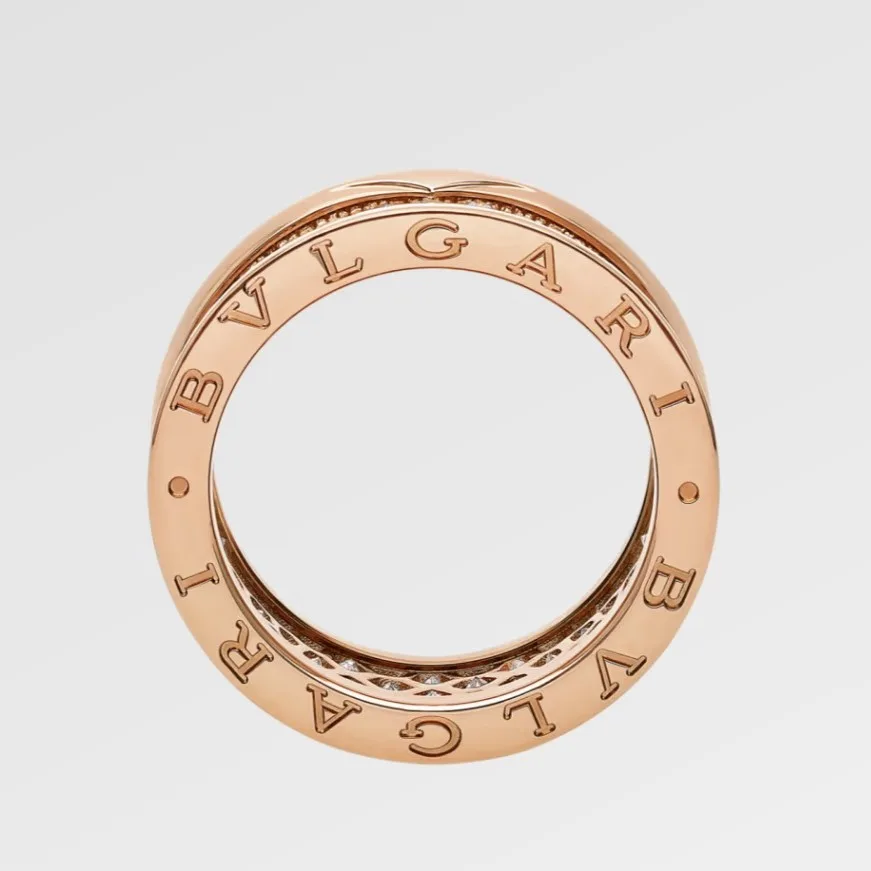 Bvlgari B.zero1 Ring Rose Gold - Image 3