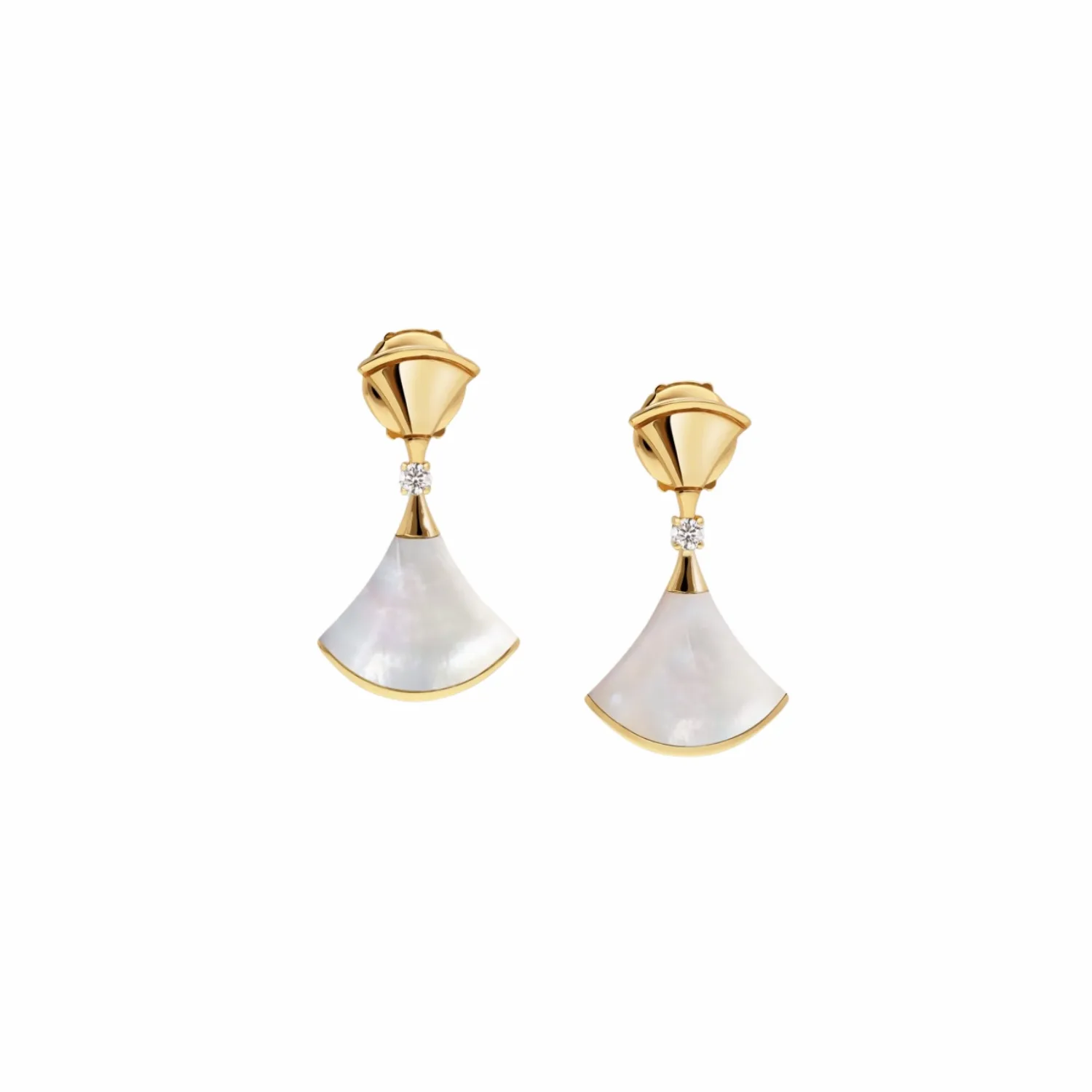 Bvlgari Divas Dream Earrings Yellow Gold