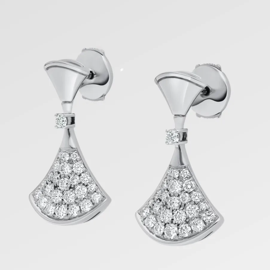 Bvlgari Divas Dream Earrings White Gold - Image 4