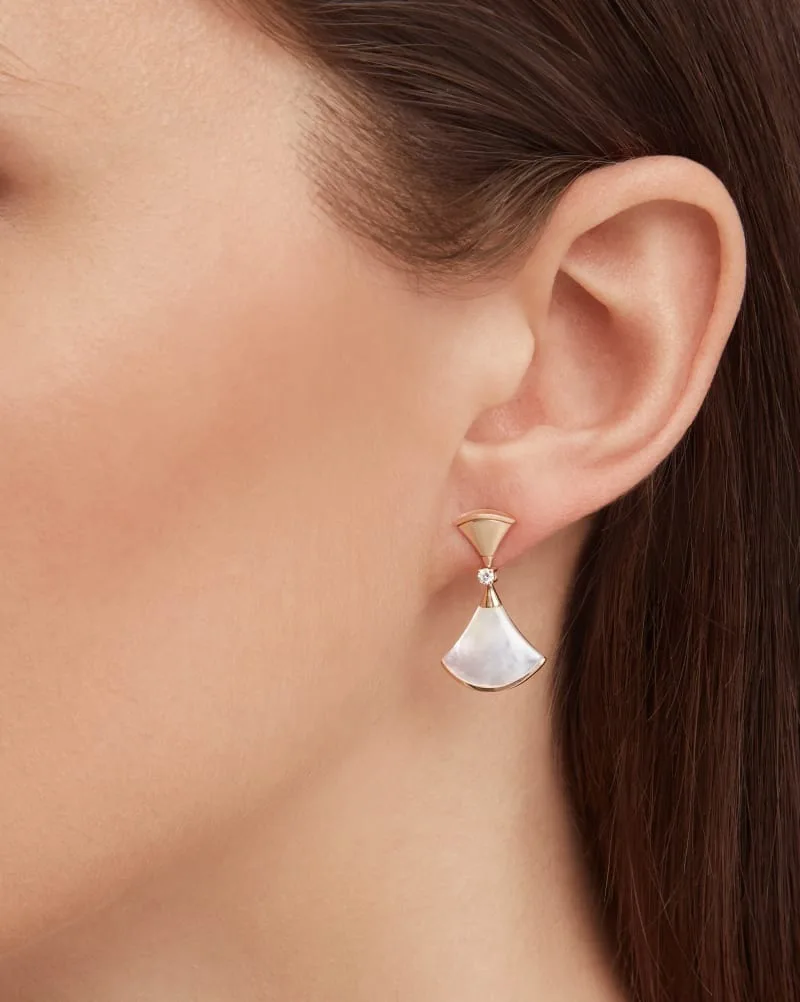 Bvlgari Divas Dream Earrings Rose Gold - Image 2