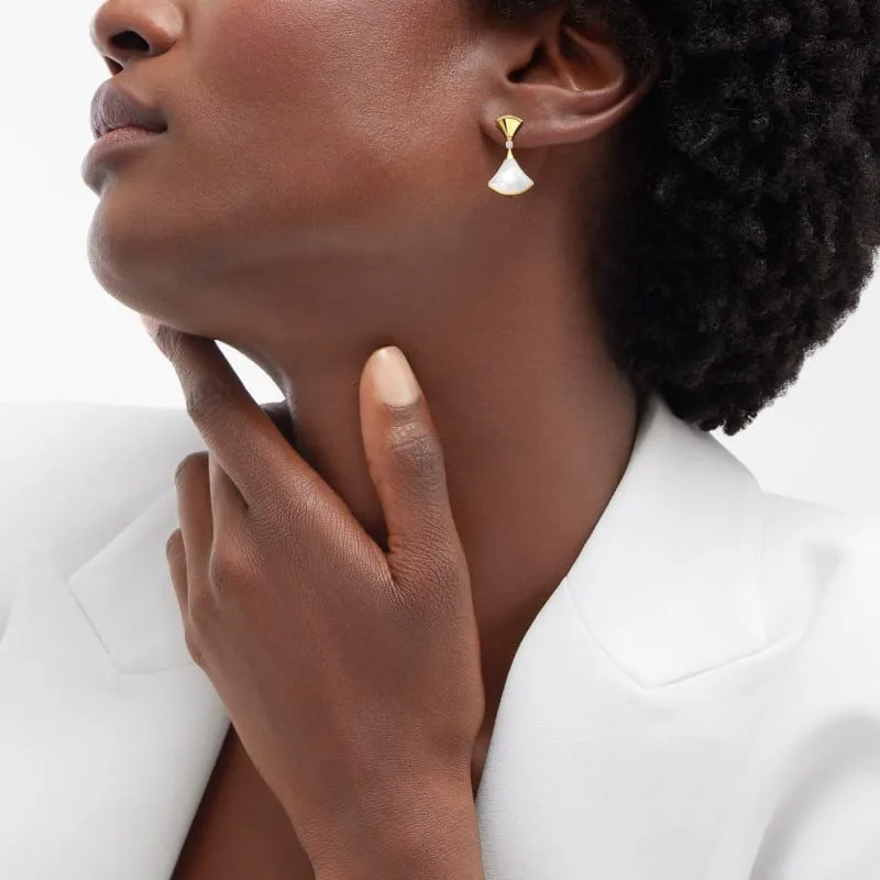 Bvlgari Divas Dream Earrings Yellow Gold - Image 4