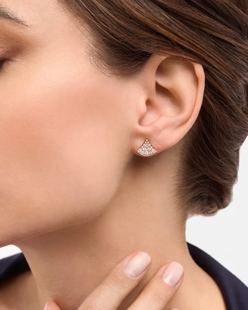 Bvlgari Divas Dream Earrings Rose Gold - Image 5