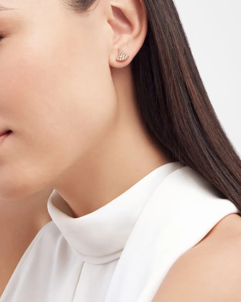 Bvlgari Divas Dream Earrings Rose Gold - Image 4
