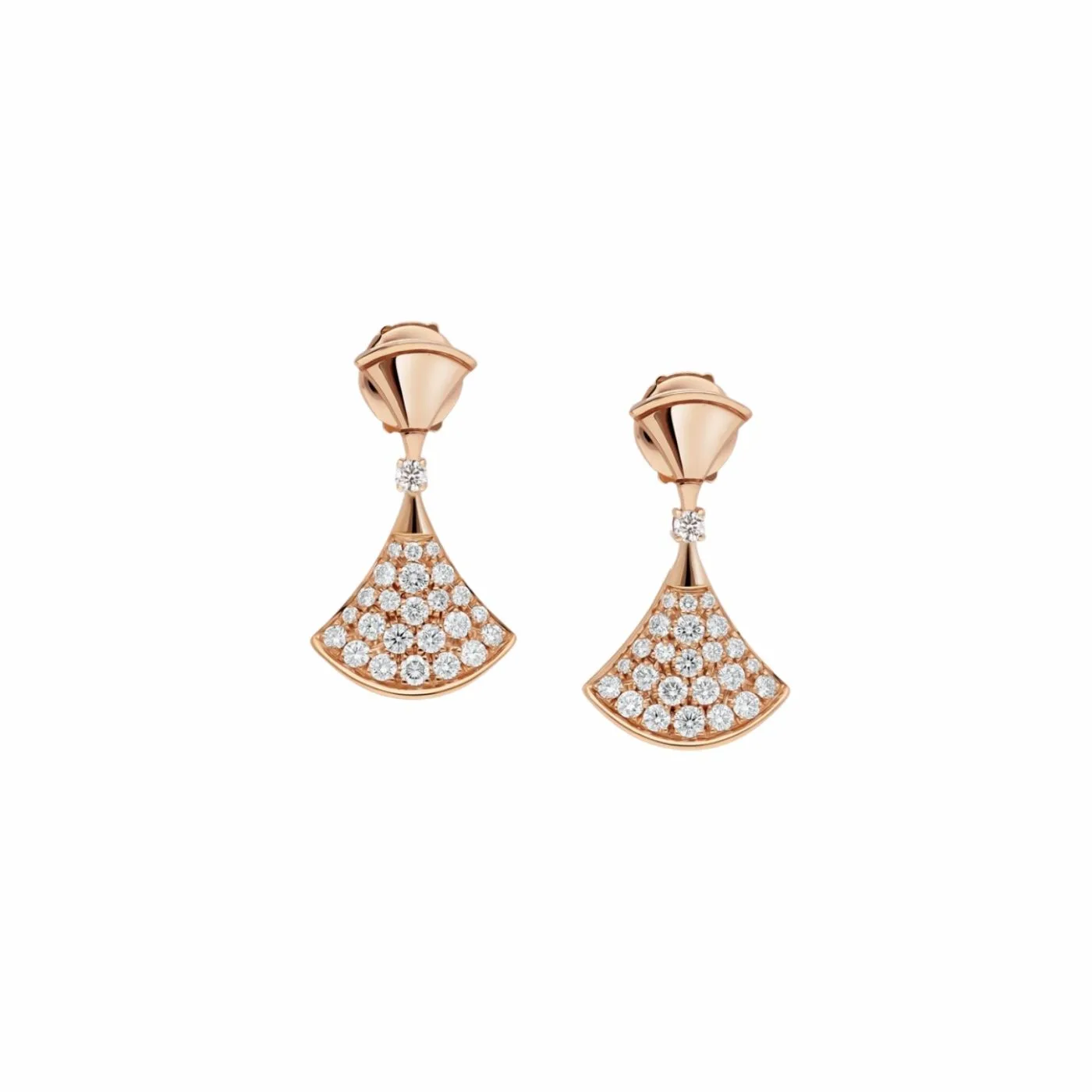 Bvlgari Divas Dream Earrings Rose Gold